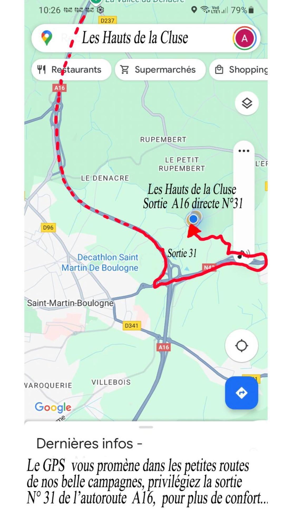 Les Hauts De La Cluse Wimille Екстериор снимка